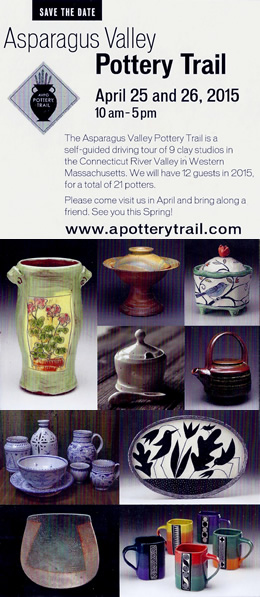 Tom White Pottery 34th Annual Open House & Holiday Sale, December, 7th & 8th and December 14th & 15th