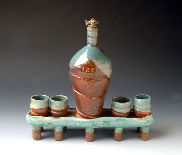 Fired Pottery :: Vessels, Trays, Cups :: Tom White Pottery